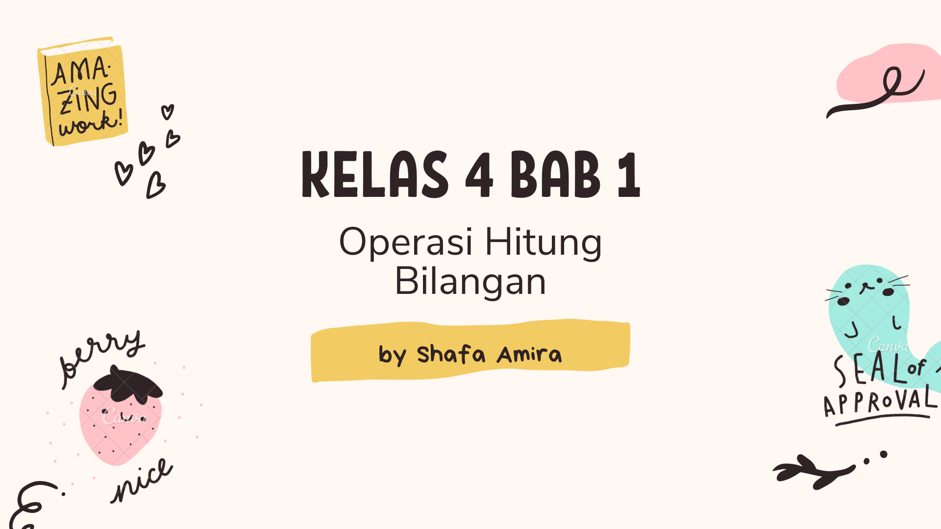 Kelas 4 Bab 1 Operasi Hitung Bilangan